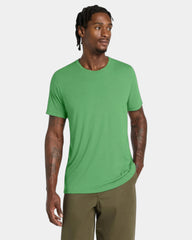 Custom triblend short sleeve tee for teams - Green Triblend