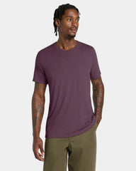 Custom triblend short sleeve tee for teams - Maroon Triblend