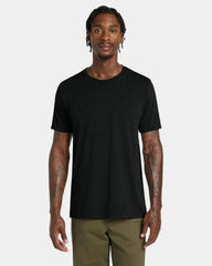 Custom triblend short sleeve tee for teams - Black Heather Triblend