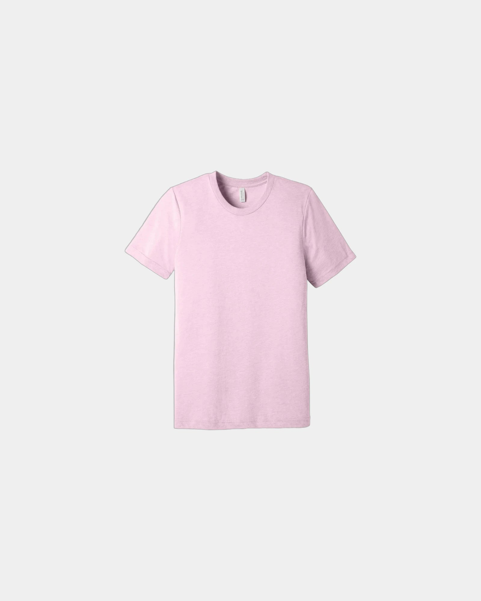 Custom triblend short sleeve tee for teams - Pink Triblend