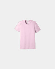 Custom triblend short sleeve tee for teams - Pink Triblend