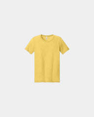 Custom triblend short sleeve tee for teams - Yellow Gold Triblend