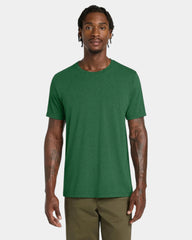 Custom triblend short sleeve tee for teams - Grass Green Triblend