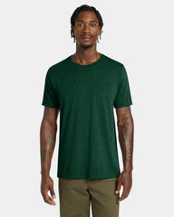 Custom triblend short sleeve tee for teams - Emerald Triblend
