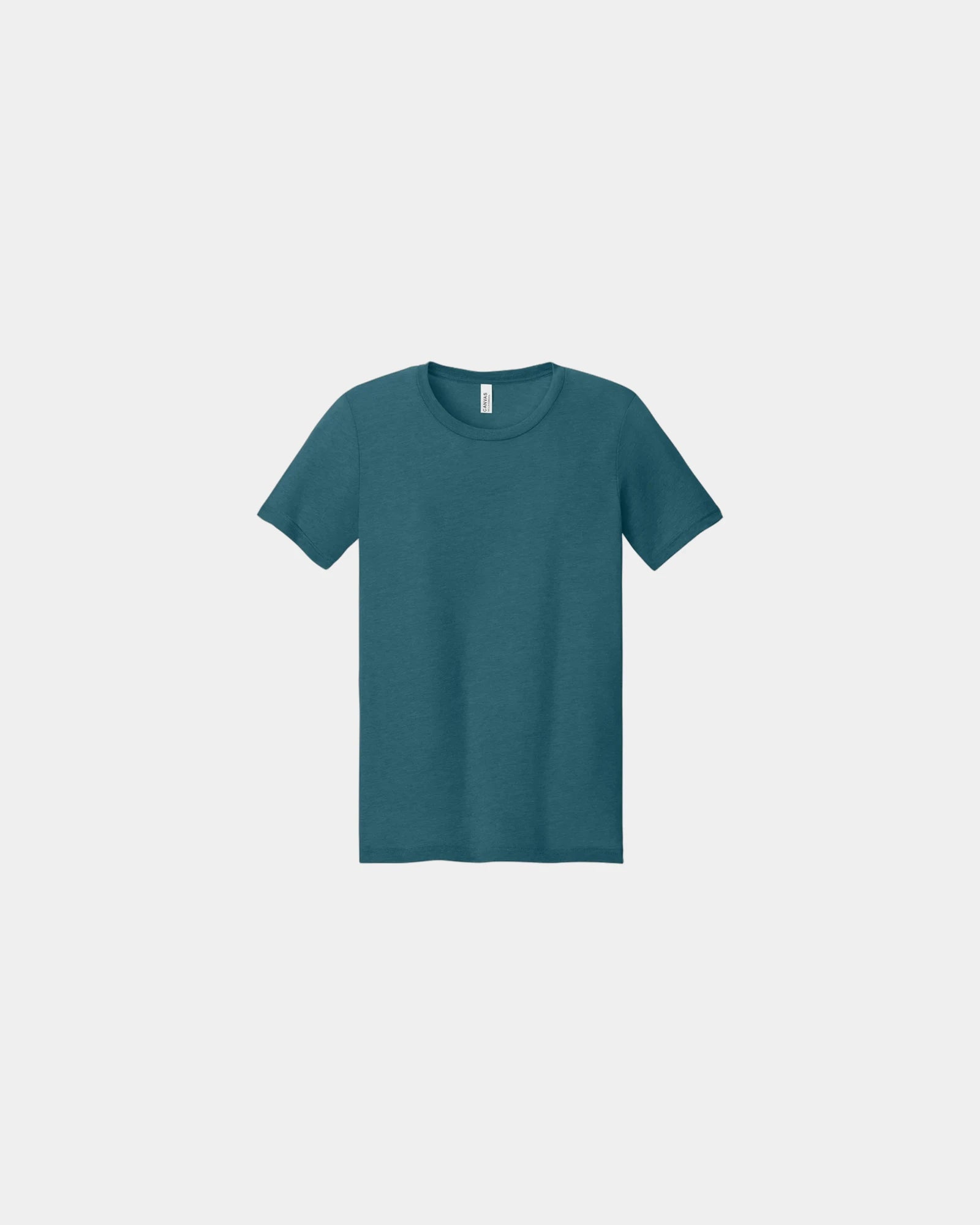 Custom triblend short sleeve tee for teams - Steel Blue Triblend