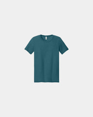 Custom triblend short sleeve tee for teams - Steel Blue Triblend