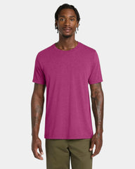 Custom triblend short sleeve tee for teams - Berry Triblend