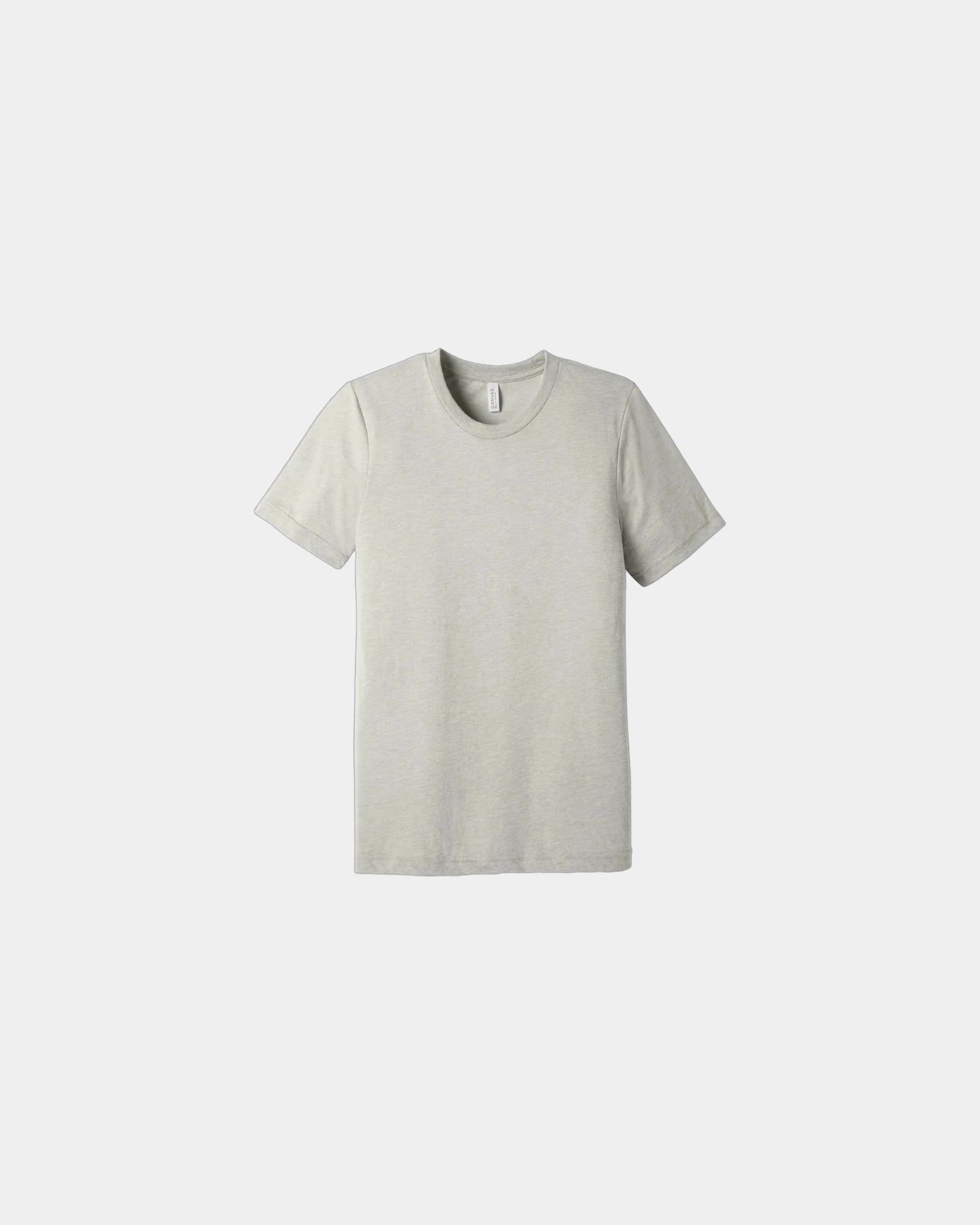 Custom triblend short sleeve tee for teams - Cement Triblend