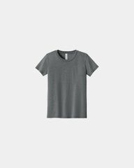 Custom triblend youth short sleeve tee - Grey Triblend