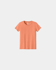 Custom triblend youth short sleeve tee - Orange Triblend