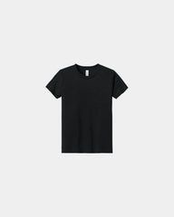 Custom triblend youth short sleeve tee - Solid Black Triblend