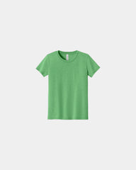 Custom triblend youth short sleeve tee - Green Triblend
