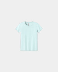Custom triblend youth short sleeve tee - Ice Blue Triblend