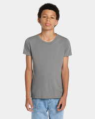 Custom triblend youth short sleeve tee - Athletic Grey Triblend