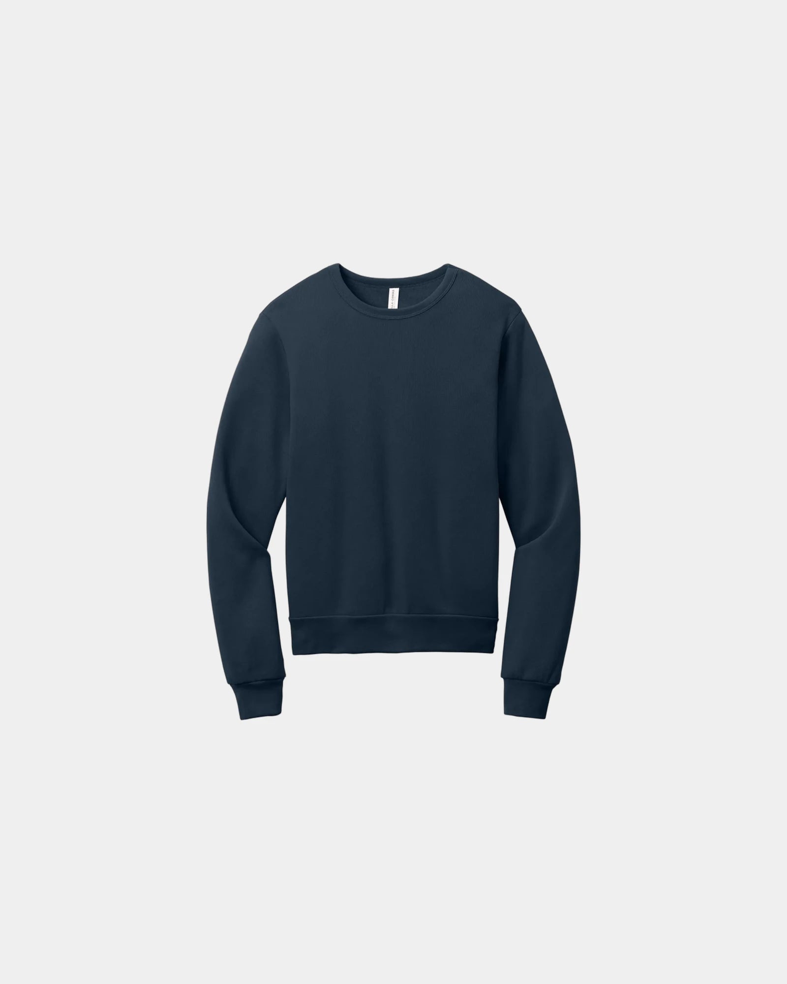 Custom fleece crewneck sweatshirt for teams - Navy