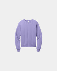 Custom fleece crewneck sweatshirt for teams - Dark Lavender