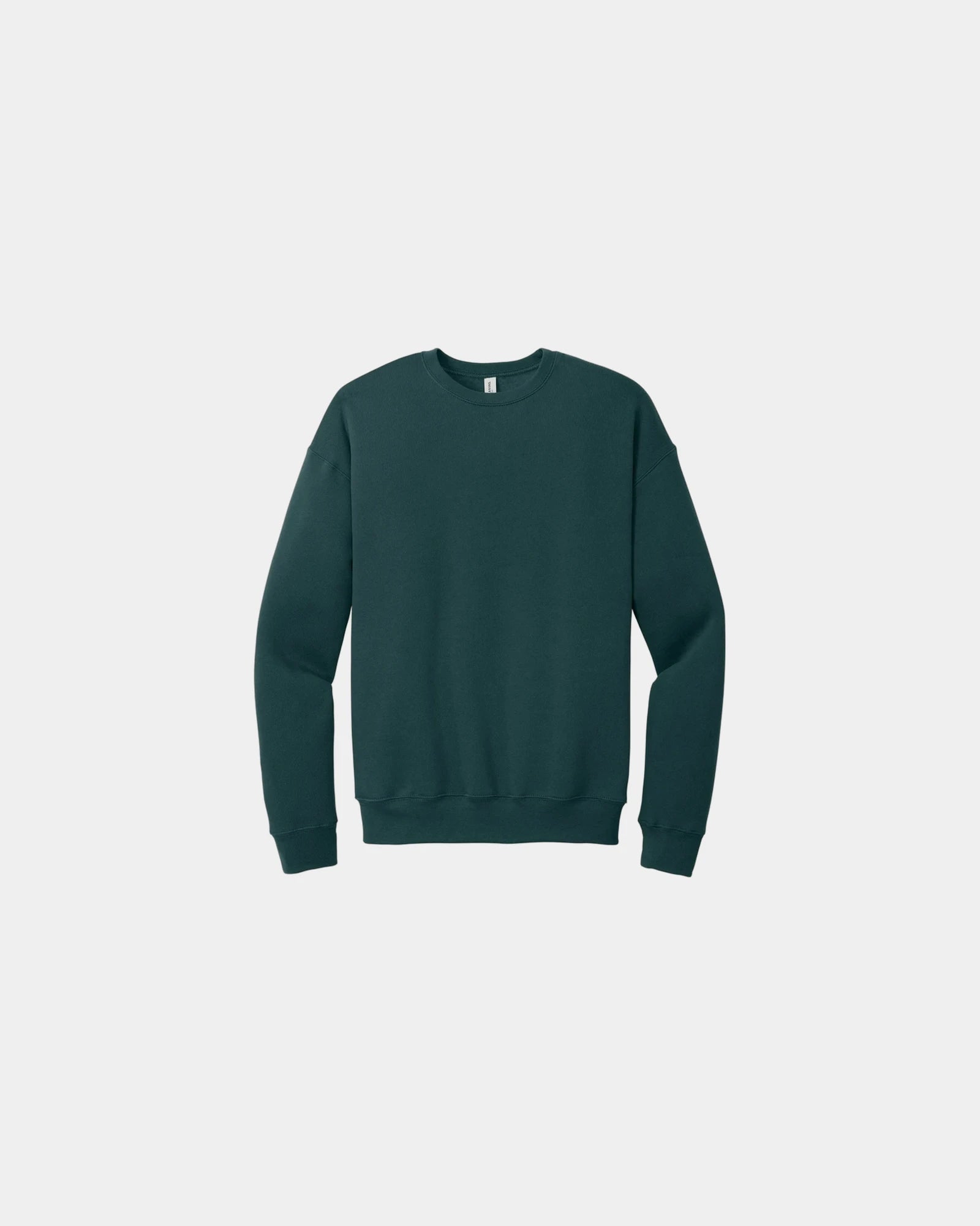 Custom sponge fleece drop shoulder sweatshirt unisex - Atlantic