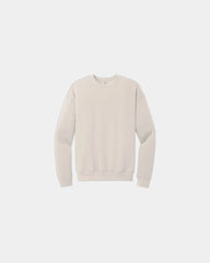 Custom sponge fleece drop shoulder sweatshirt unisex - Heather Dust