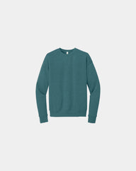 Custom sponge fleece drop shoulder sweatshirt unisex - Heather Slate