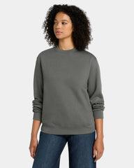 Custom heavyweight crewneck sweatshirt, 10 oz fleece - Asphalt