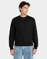 Custom heavyweight crewneck sweatshirt, 10 oz fleece - Black