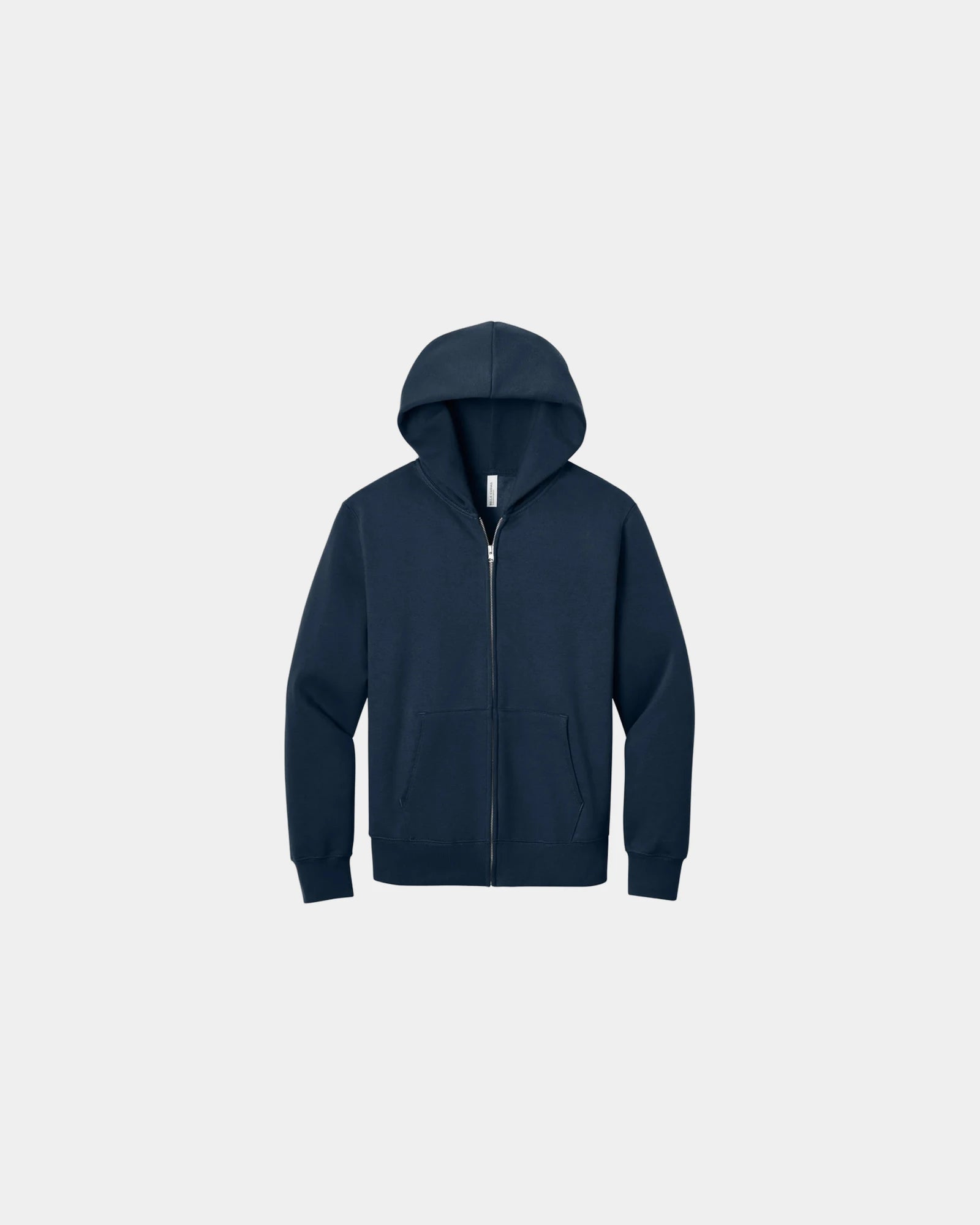 Custom heavyweight full-zip hooded sweatshirt 10 oz - Navy