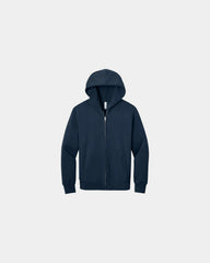 Custom heavyweight full-zip hooded sweatshirt 10 oz - Navy