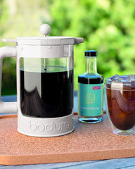 Custom 51-oz cold brew coffee maker with locking lid - 3