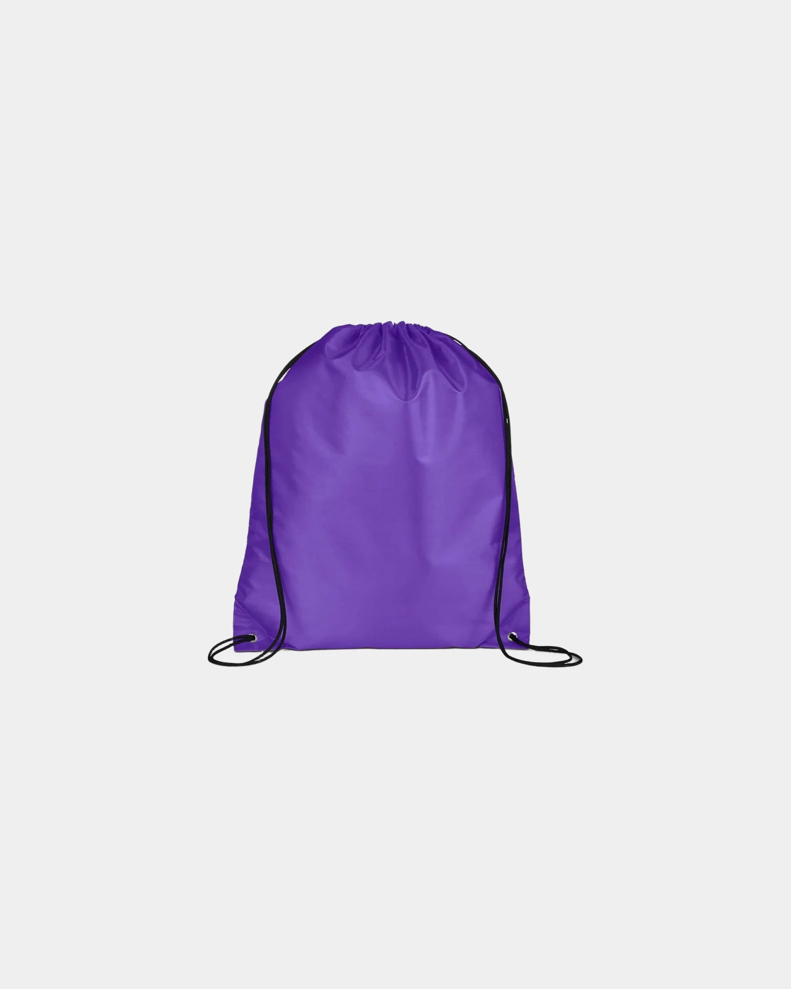 Custom polyester drawstring bag 18 x 15 in backpack - Purple