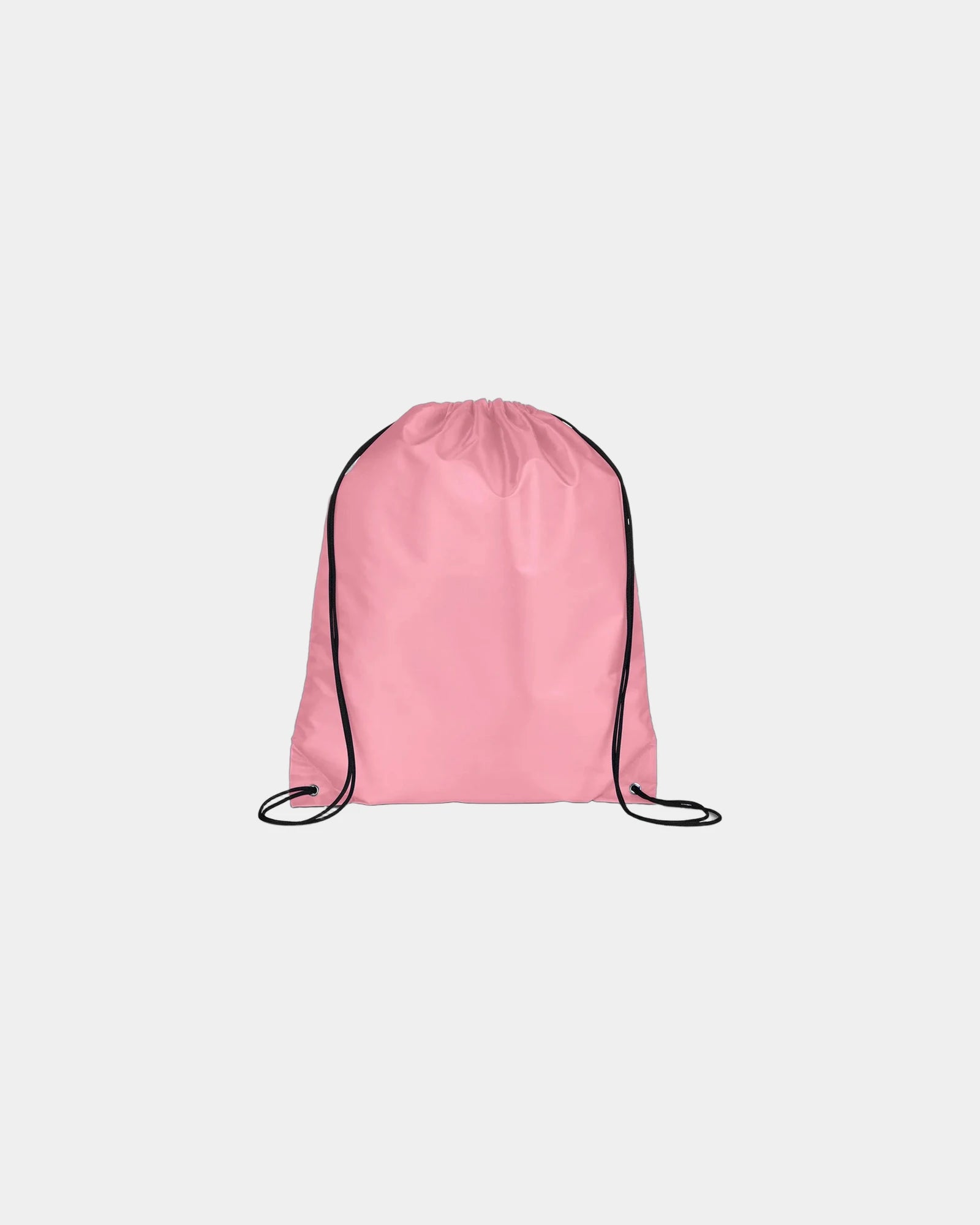 Custom polyester drawstring bag 18 x 15 in backpack - Pink