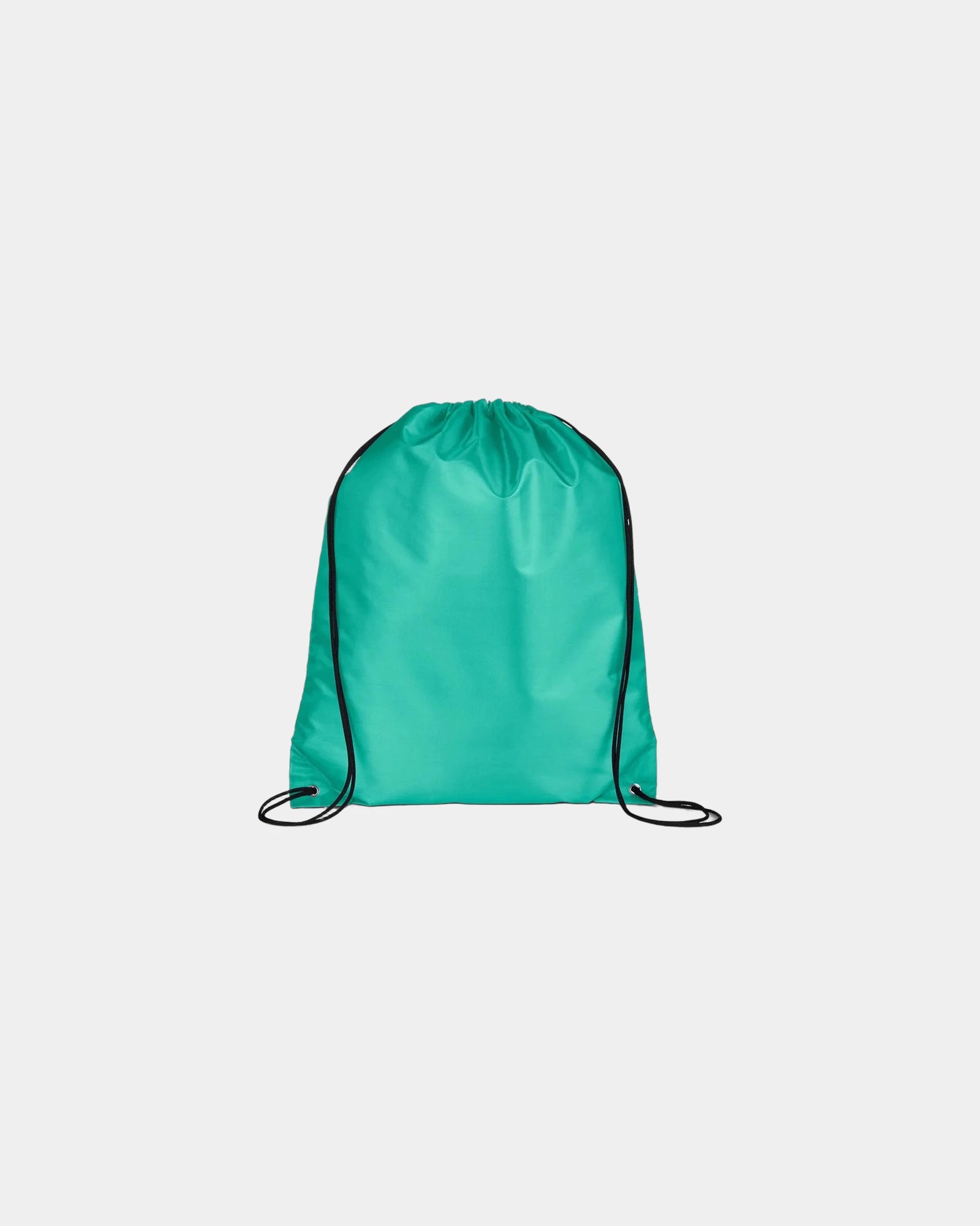 Custom polyester drawstring bag 18 x 15 in backpack - Teal