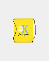 Custom non-woven drawstring bag cinch backpack 17.5x14.5 - Yellow