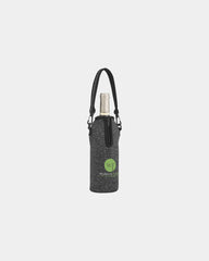 Custom neoprene wine cooler bag with corkscrew set - 1