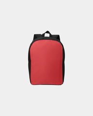 Custom polyester Port Authority Modern laptop backpack - Rich Red/ Black
