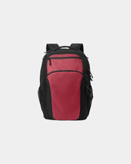 Custom polyester laptop backpack Port Authority Transport - Rich Red/ Black