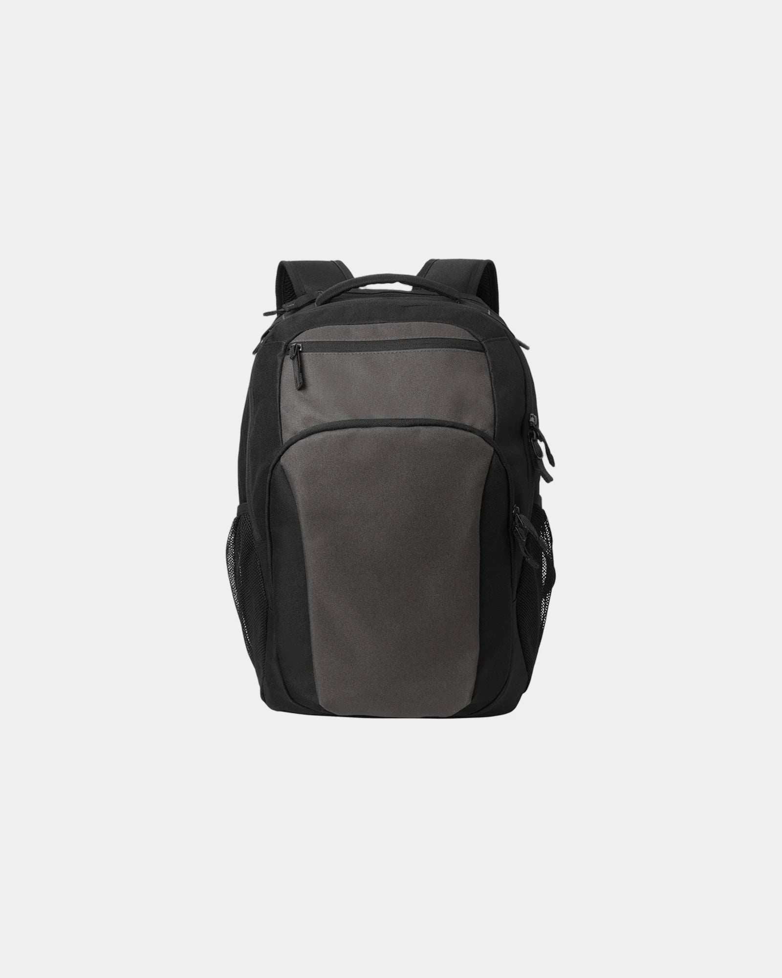 Custom polyester laptop backpack Port Authority Transport - Dark Charcoal/ Black