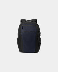 Custom polyester laptop backpack Port Authority Transport - True Navy/ Black