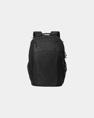 Custom polyester laptop backpack Port Authority Transport - Black