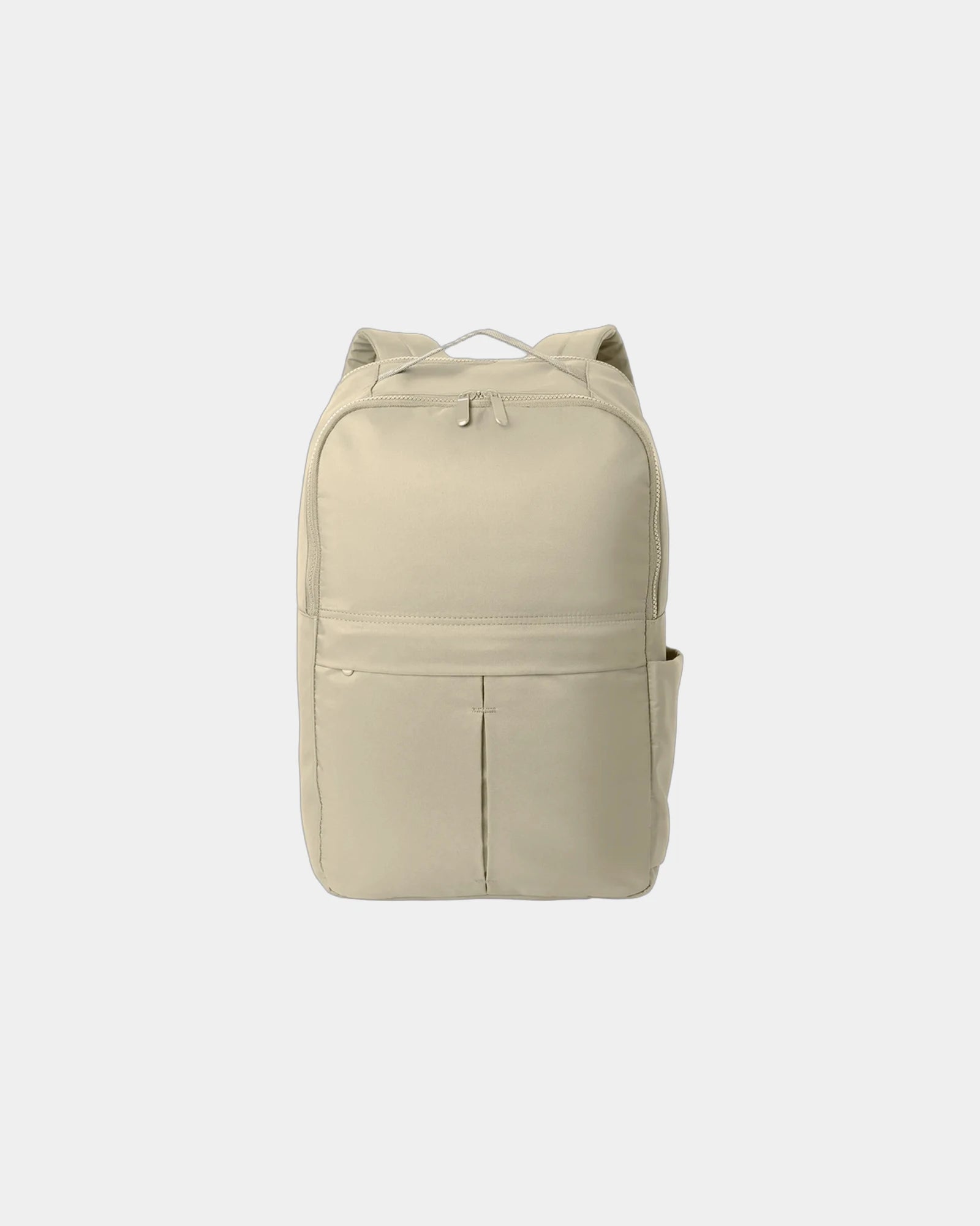 Custom matte polyester Port Authority 22L laptop backpack - Sahara