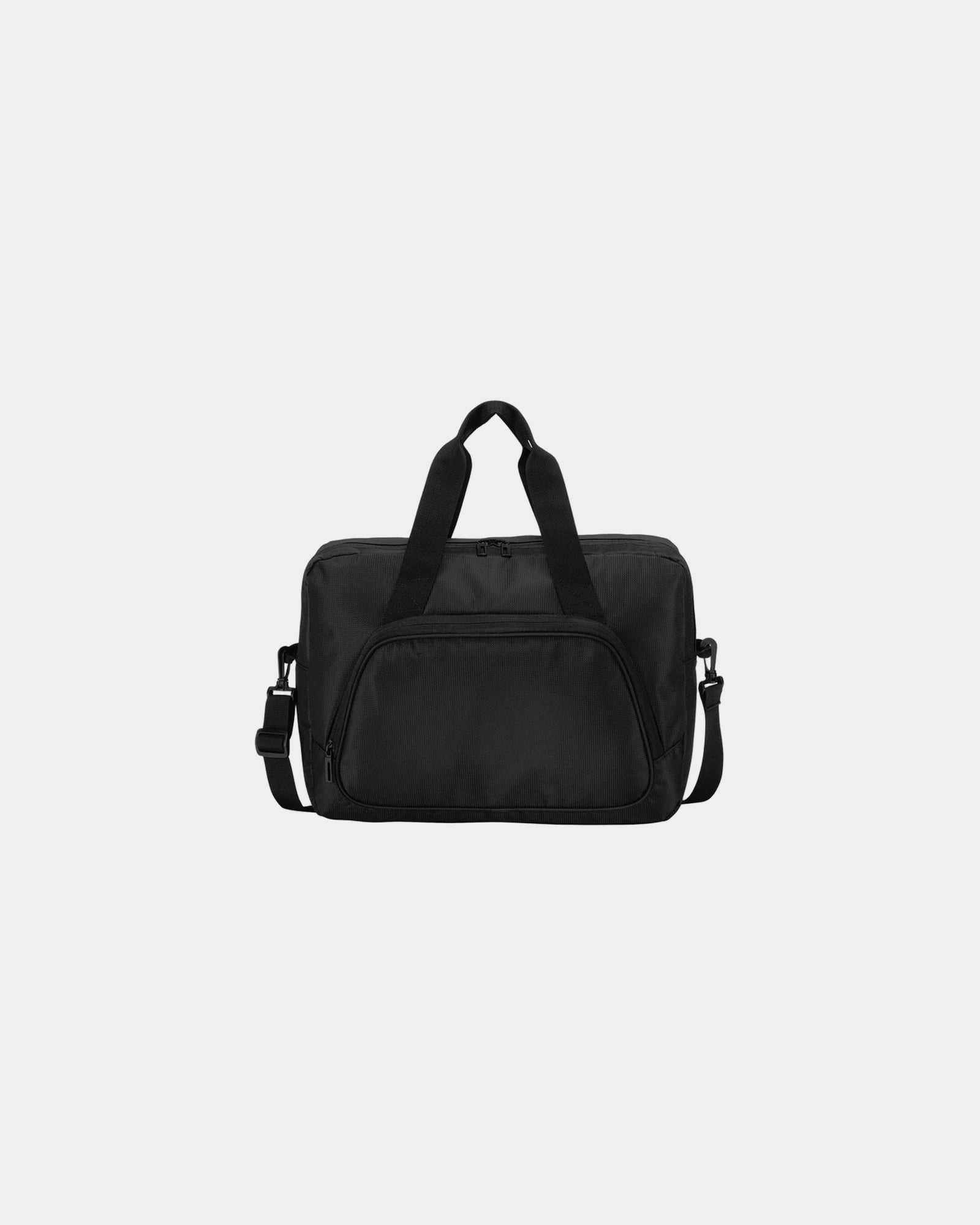 Custom polyester Port Authority City Briefcase laptop bag - Black