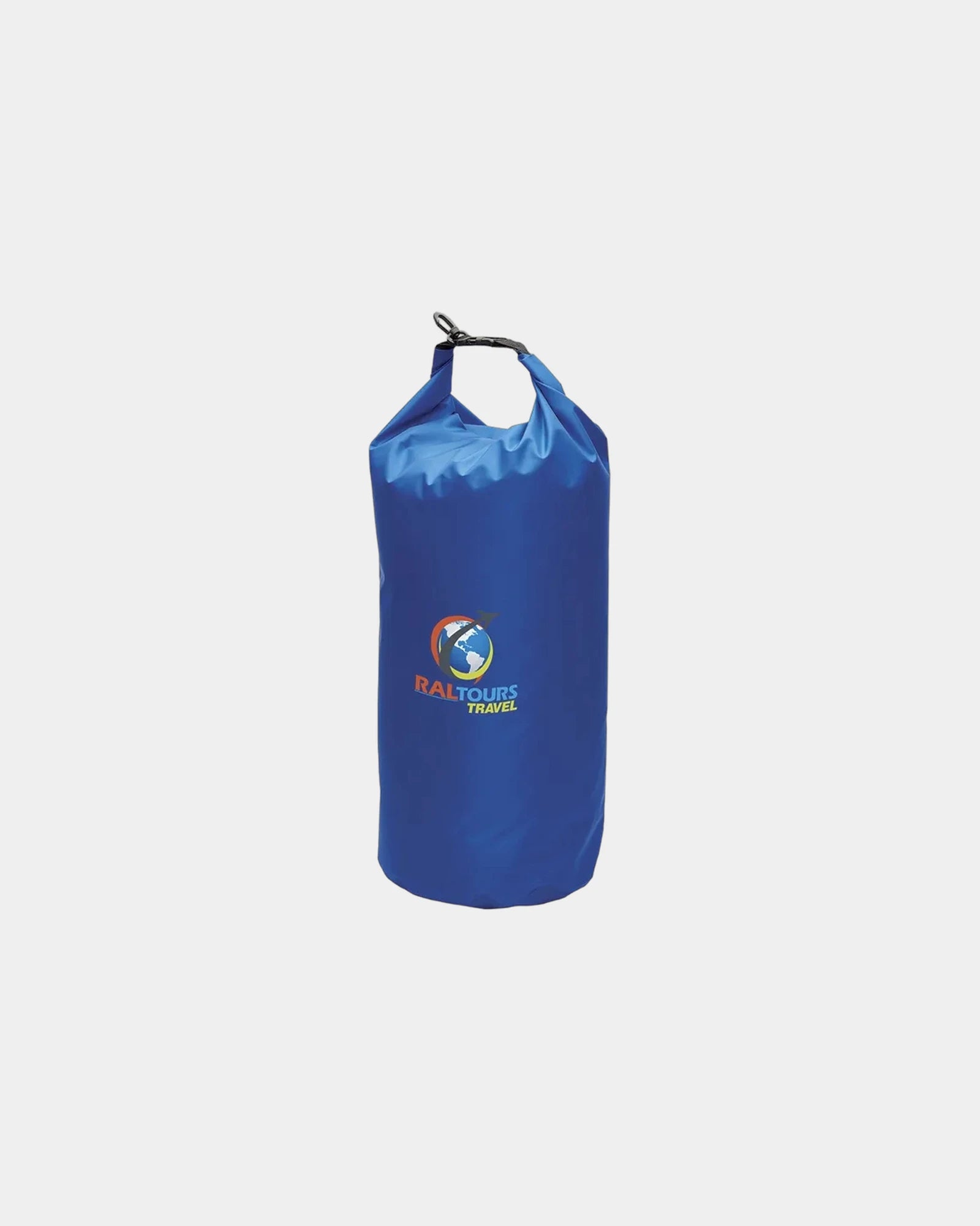 Custom waterproof 19L polyester dry bag - Blue