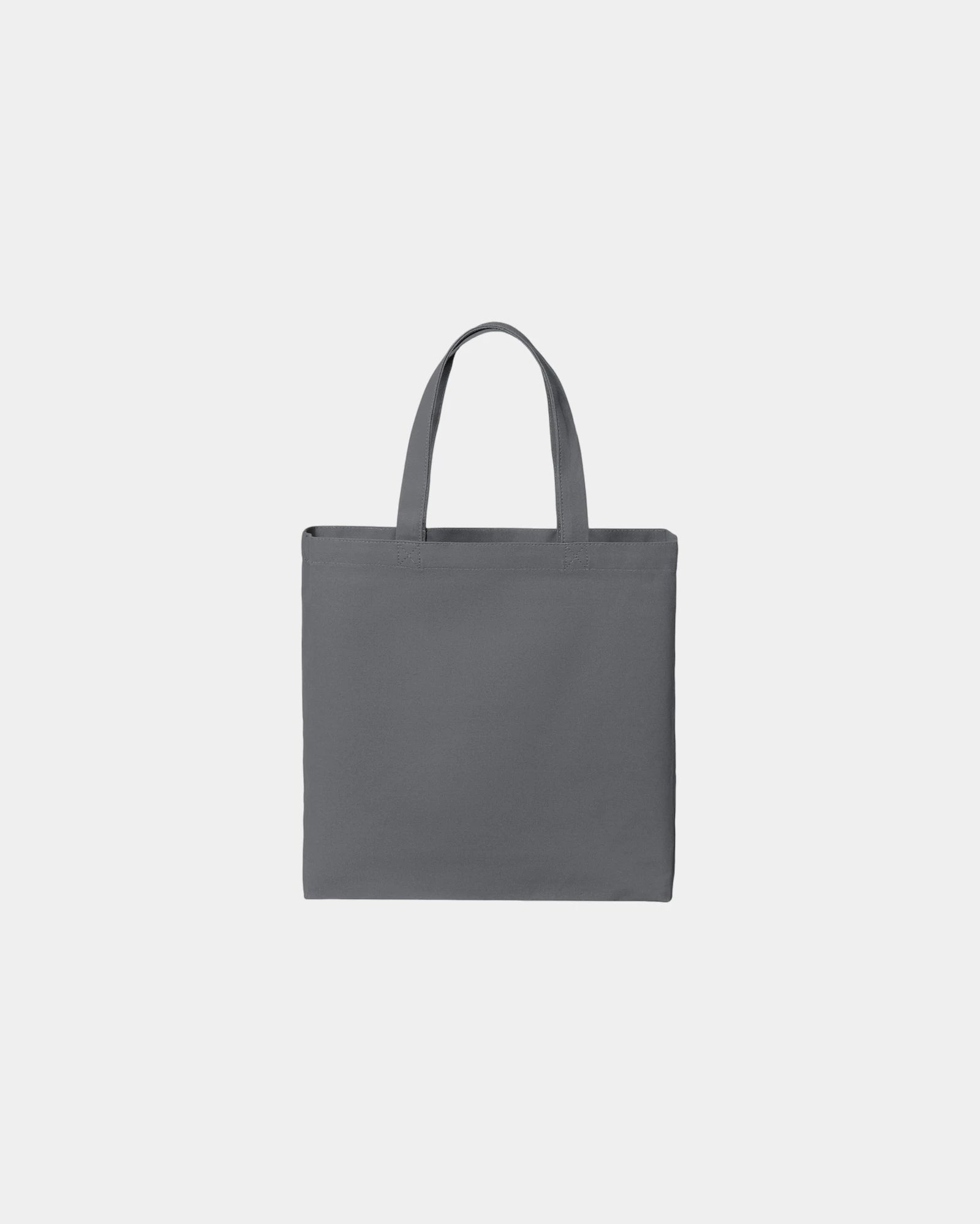 Custom cotton canvas tote bag Port Authority 13" - Storm Grey