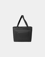 Custom matte polyester Port Authority Carryall tote - Deep Black
