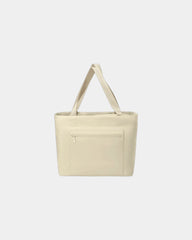 Custom matte polyester Port Authority Carryall tote - Sahara