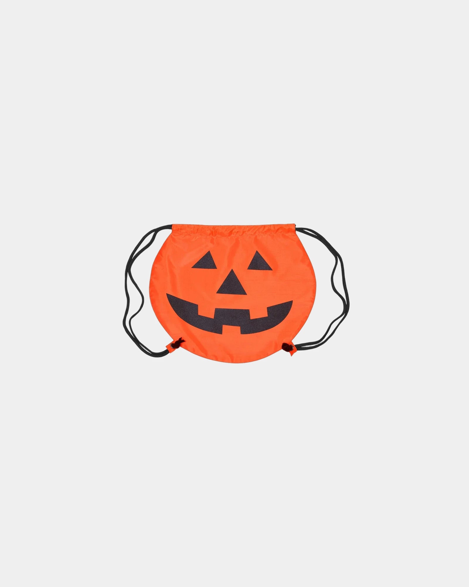 Custom polyester pumpkin drawstring bag giveaway - 1