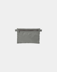 Custom ripstop Port Authority Stash Pouch 5-Pack - Gusty Grey/ Deep Smoke