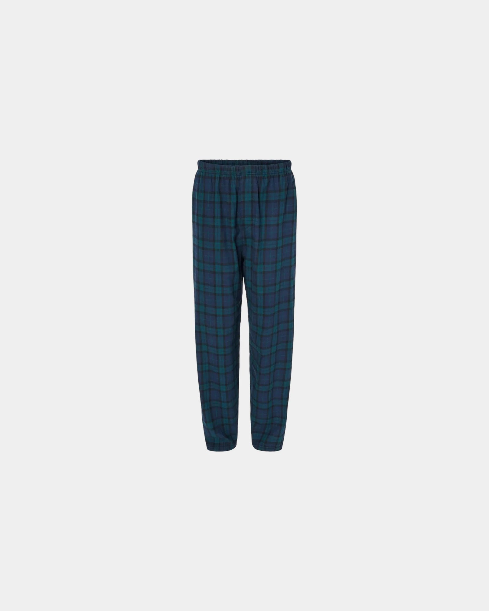 Custom cotton flannel pajama pants for men - Scottish Tartan Plaid