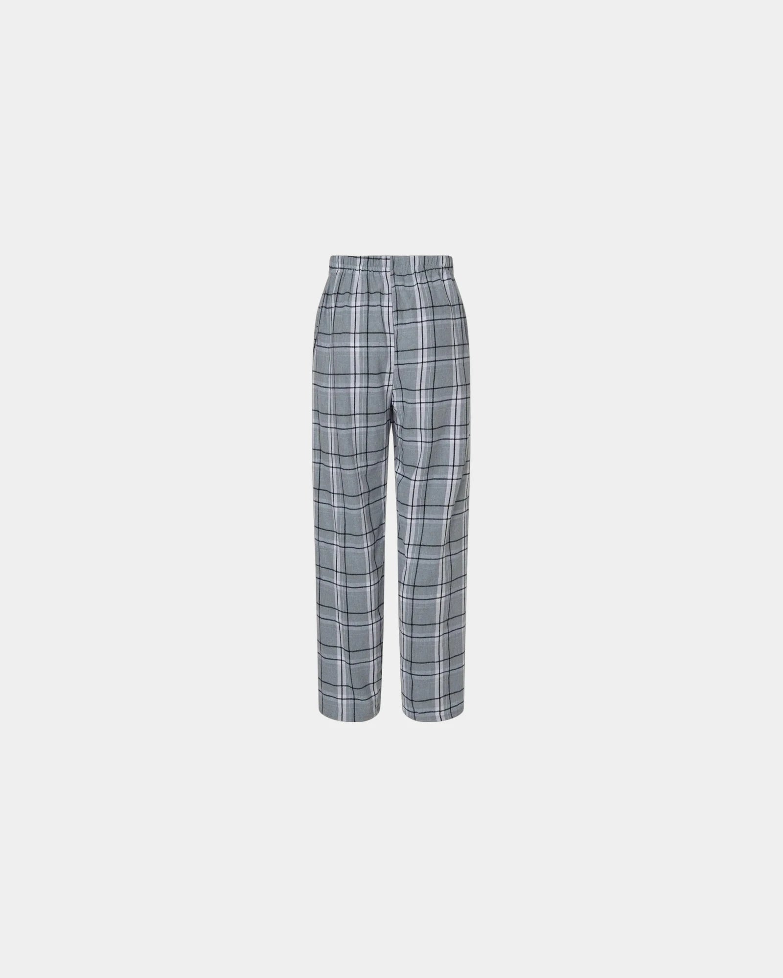 Custom cotton flannel pajama pants for men - Oxford Carnegie Plaid