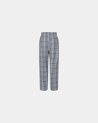 Custom cotton flannel pajama pants for men - Oxford Carnegie Plaid