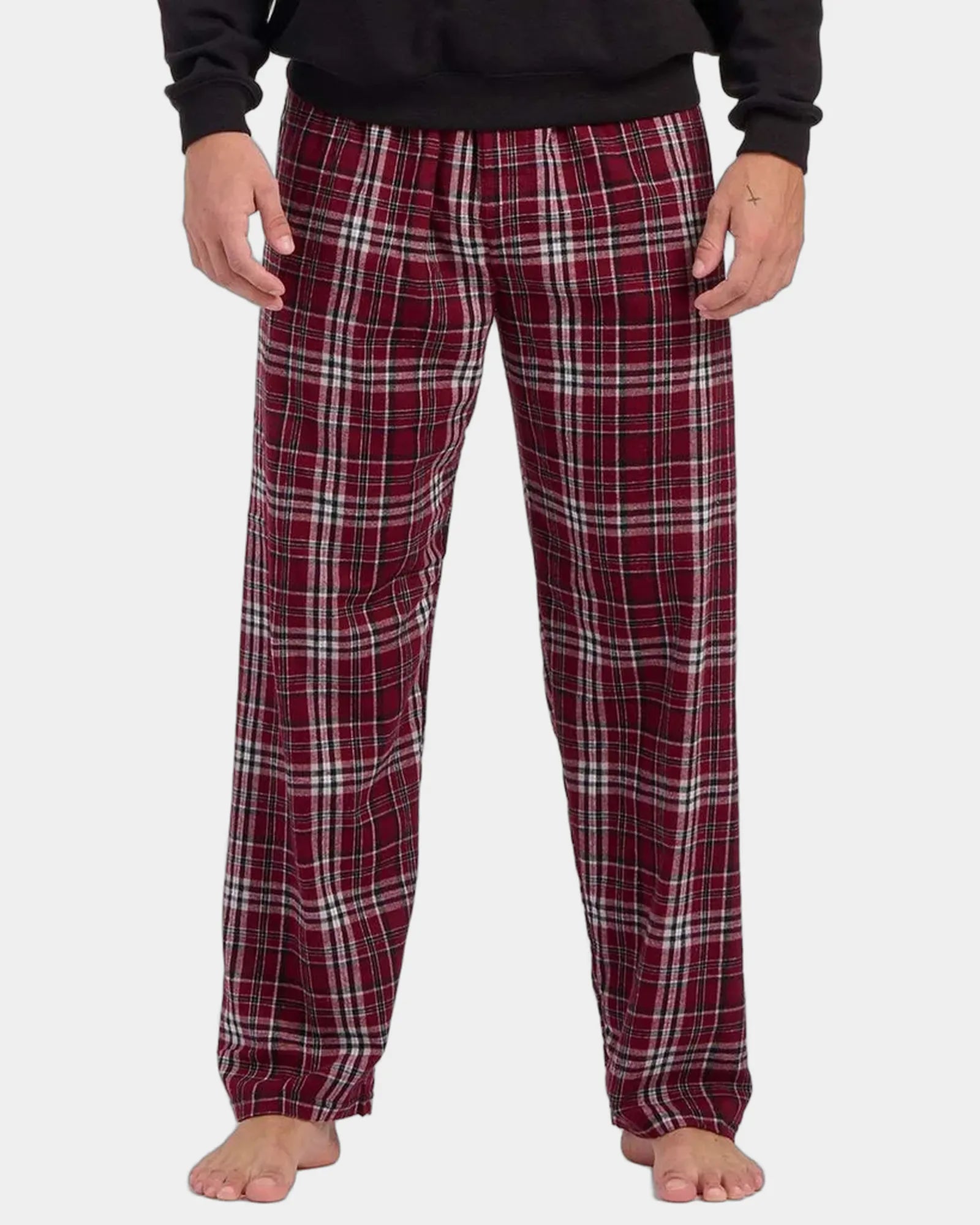 Custom cotton flannel pajama pants for men - 1